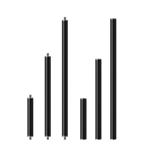 手机直播支架金属伸缩杆1/4桌面延长加长杆自拍照摄影三脚架配件 - 图3