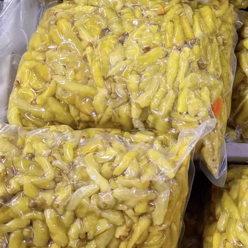 小米辣批发商用泡椒不加水特辣小米辣泡菜泡凤爪猪皮无水泡椒泡菜 - 图0
