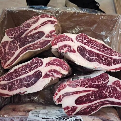 包邮10斤国产和牛m5眼肉盖牛排原切谷饲安格斯清真雪花口粮套餐 - 图0