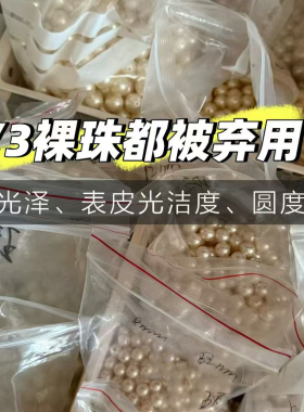 YOUR通体纯银超亮戴妃珍珠耳钉澳白维纳斯天女akoya珍珠耳饰女