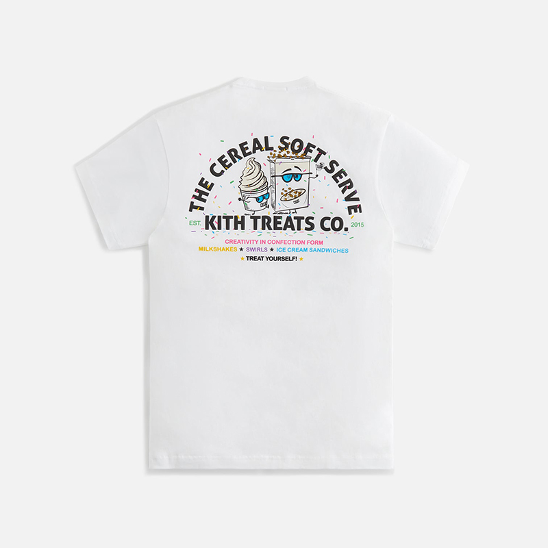 新款Kith Treats Parade Vintage Tee 气球牛奶雪糕甜点图案印花 - 图3