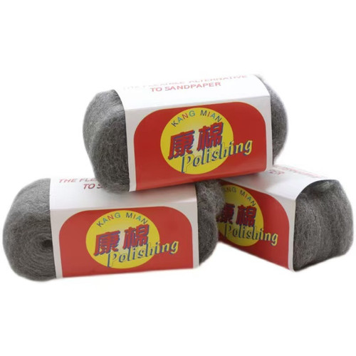 超细钢丝绵抛光棉0000号红木镀铬抛光清洁玻璃水磨石打磨钢丝垫绒 - 图2