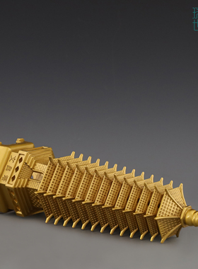 十三层文昌塔家居黄铜摆件