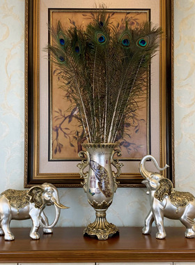 欧亚饰家欧式树脂装饰边几玄关