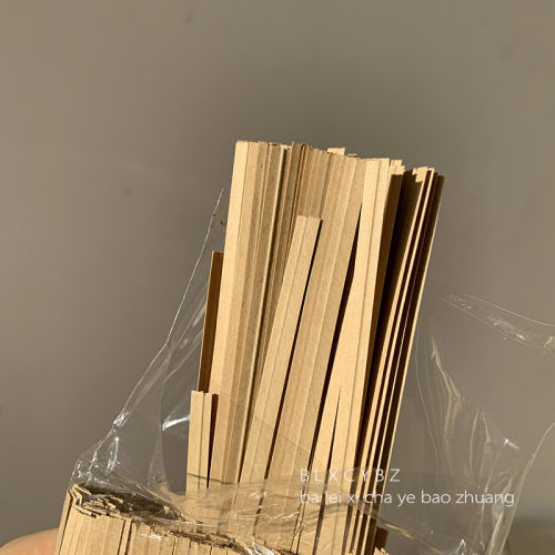 通用散茶袋封口扎条 铁丝扎线银丝包裝封口 牛皮纸扎条礼品 - 图3