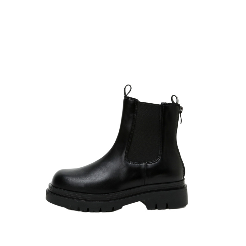 Large size women's boots fat short boots women's chimney boots Martin boots