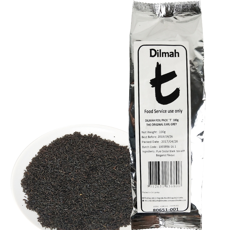 dilmah迪尔玛T系列伯爵红茶100克细碎散茶锡兰红茶叶烘焙餐饮终端-图1