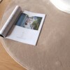 Short pile bedroom casual carpet study computer chair mat living room round carpet fashion simple modern leisure round carpet
