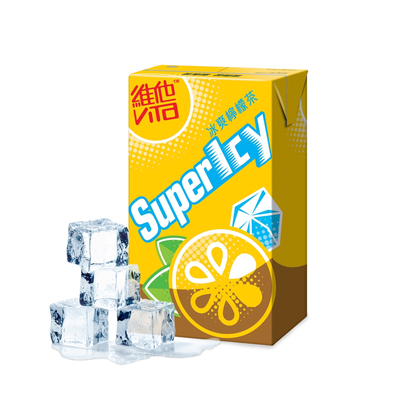 6盒包邮 香港进口维他Superlcy冰爽柠檬茶 维他冰激柠檬茶250ml - 图0