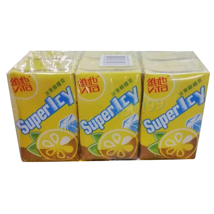 6盒包邮 香港进口维他Superlcy冰爽柠檬茶 维他冰激柠檬茶250ml - 图2