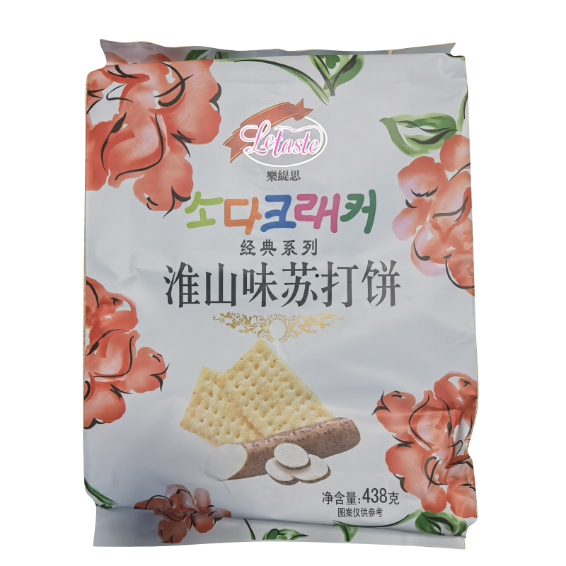 香港品牌letaste乐缇思经典系列淮山/奶盐/芝麻/芝士苏打饼干438g - 图3