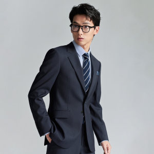 【澳洲羊毛】报喜鸟新款男士商务正装订婚西服结婚西装上衣西裤男