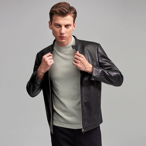 Осенняя модная черная куртка, в стиле панк