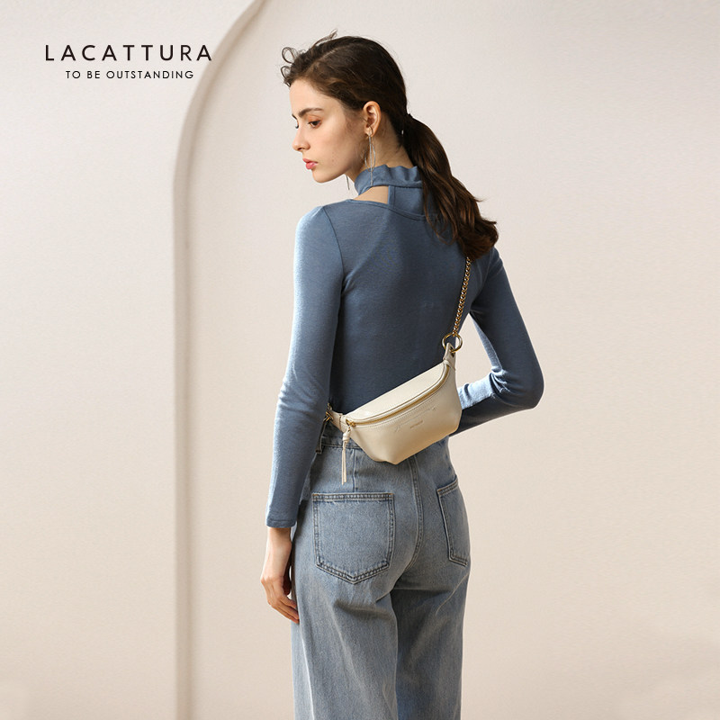 2020新款潮高级感质感ck斜挎小包包 cattura缇纳女士包袋