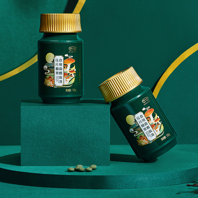 三生御坊堂食用菌螺旋藻压片糖果25年7月出厂,淘宝优惠券,粉丝福利购,淘宝优惠卷