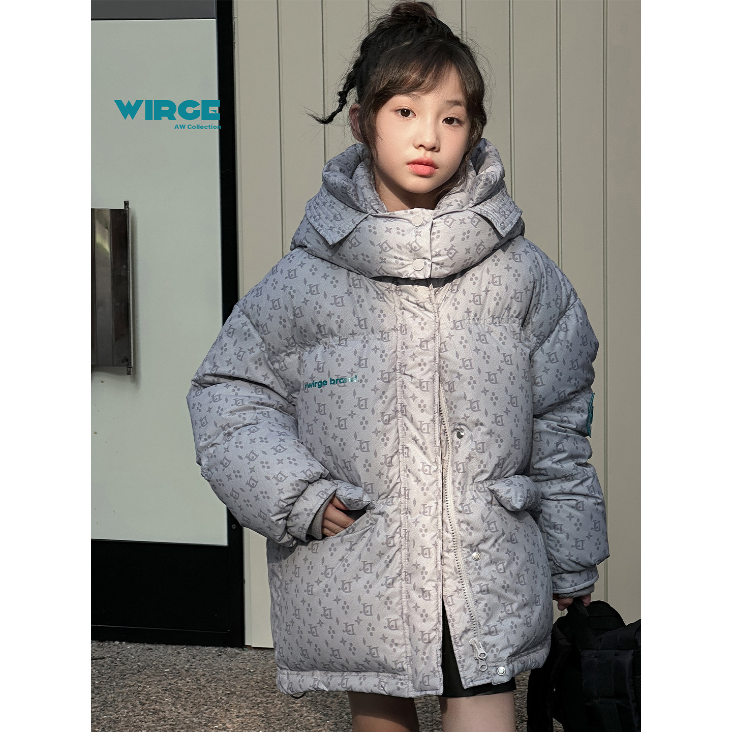 韦氏【设计师款】2025新连帽加厚男中大童童儿童加厚白鸭绒羽绒服,淘宝优惠券,粉丝福利购,淘宝优惠卷