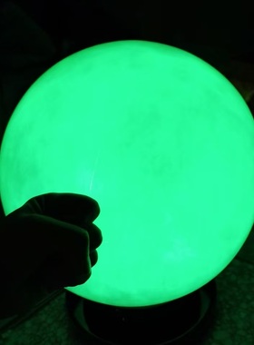 大尺寸超亮夜明珠摆件庭院寺庙