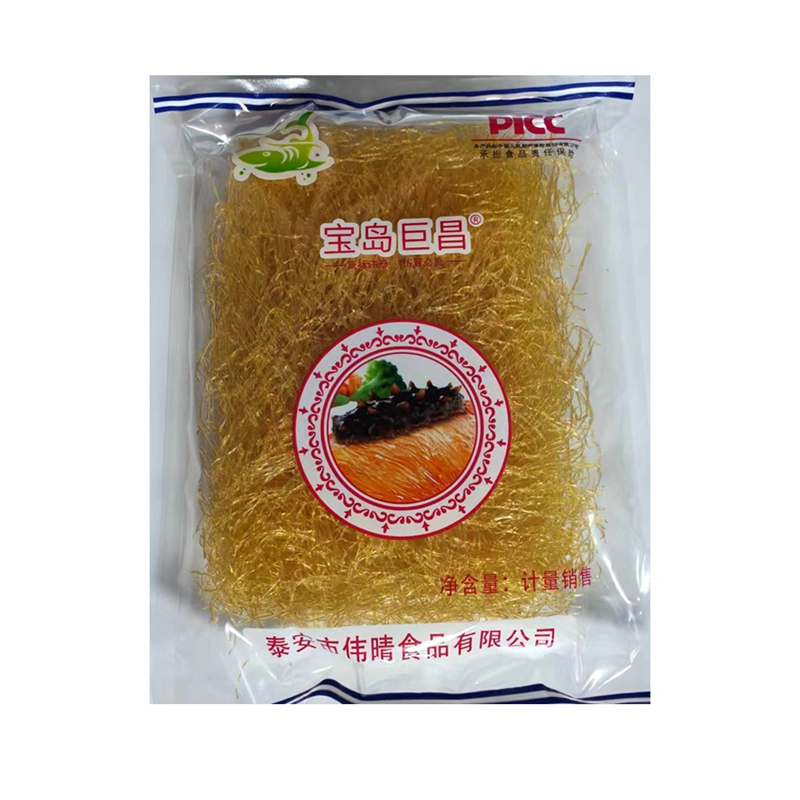 素翅胶翅丝合成翅针350g素鱼翅佛跳墙碗仔翅食材宝岛巨昌风味粉丝 - 图3