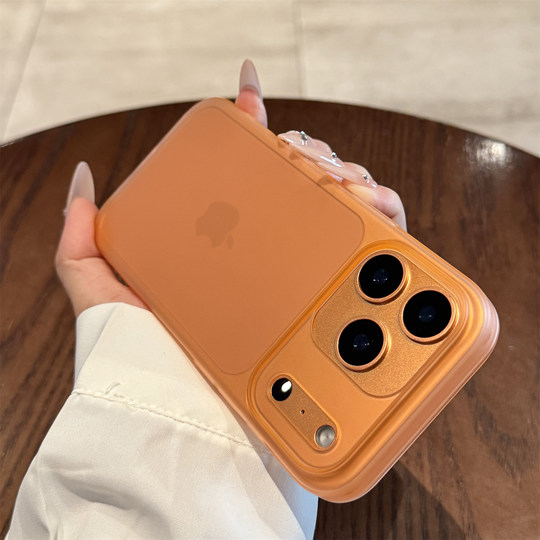 适用苹果17pro手机壳新款iphone17超薄磨砂粉色17promax高级感air全包防摔16透明15个性14磨砂13小众12女款11