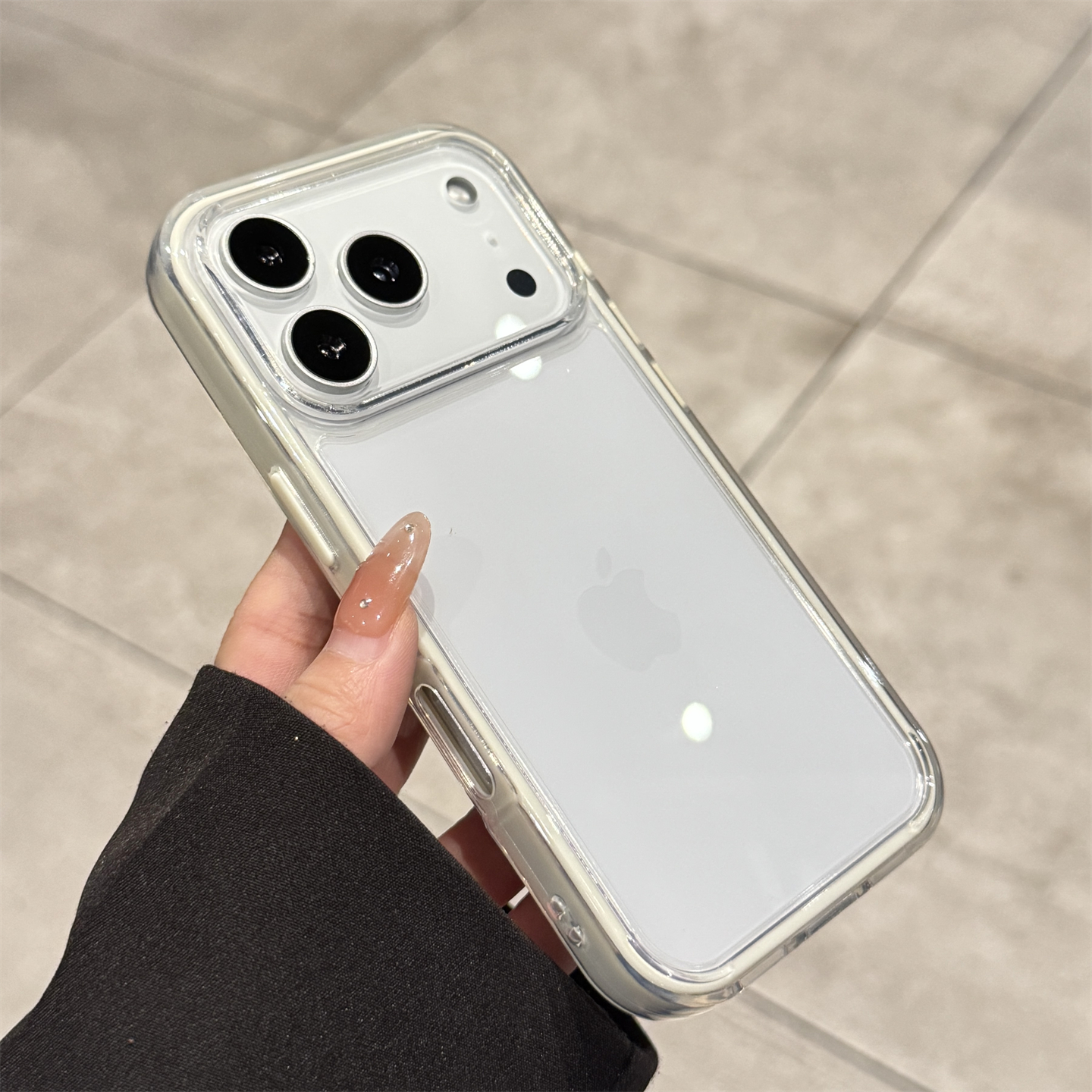 适用苹果17promax手机壳新款iphone17粉色超薄air高级感16pro全包防摔15透明14pro秋冬13小众pm硅胶女款ins风 - 图1