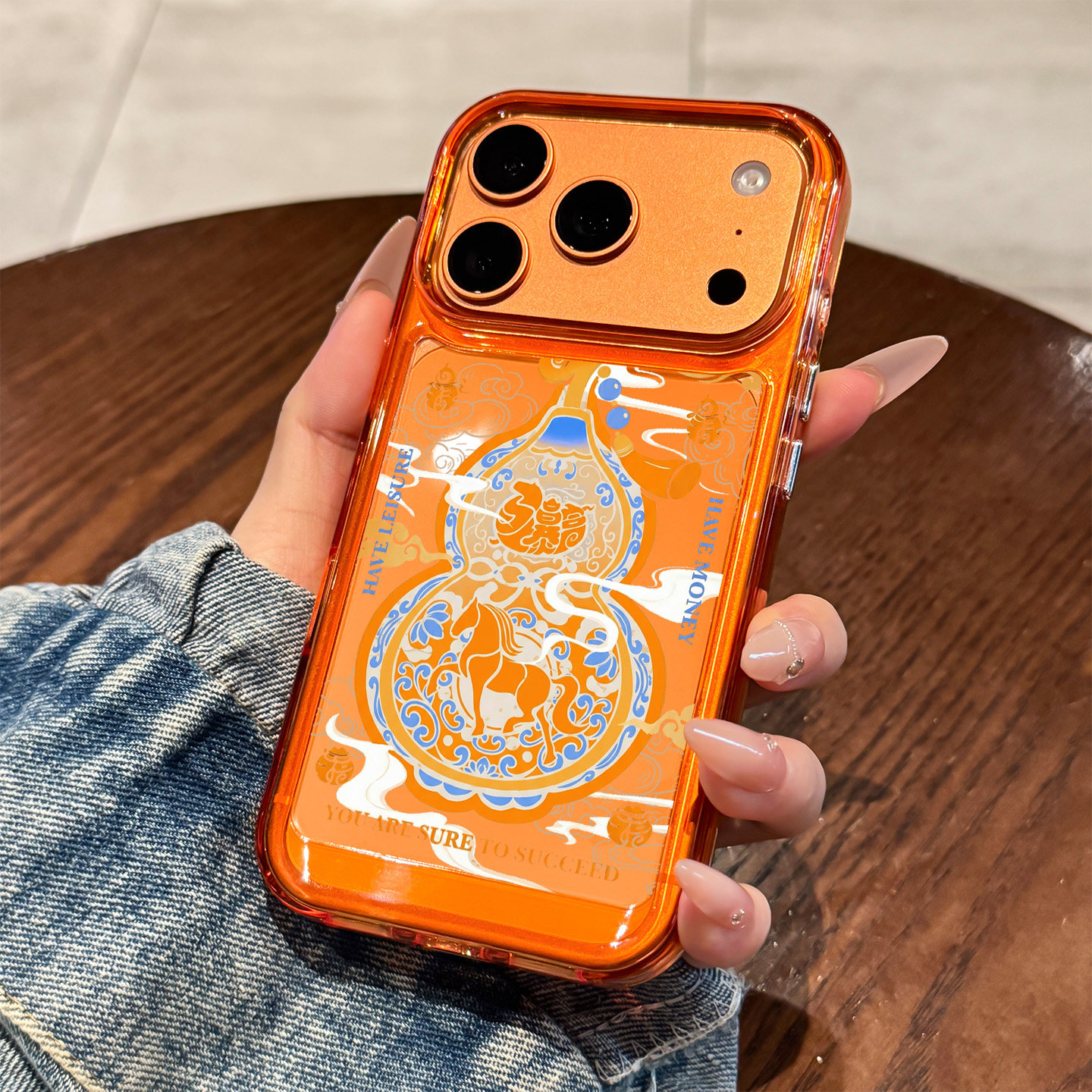 适用于苹果17promax手机壳新款iPhone17pro个性透明祥云葫芦16pro硅胶15全包防摔14国风13高级感12外壳男女ip,淘宝优惠券,粉丝福利购,淘宝优惠卷