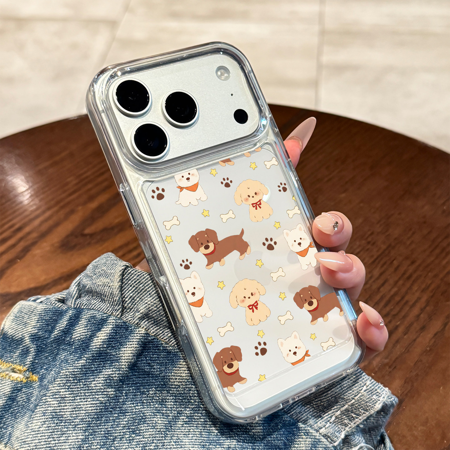 适用苹果17promax手机壳新款iPhone17保护套16pro卡通狗狗15全包镜头14防摔13的女款air透明plus高级感好看pm,淘宝优惠券,粉丝福利购,淘宝优惠卷