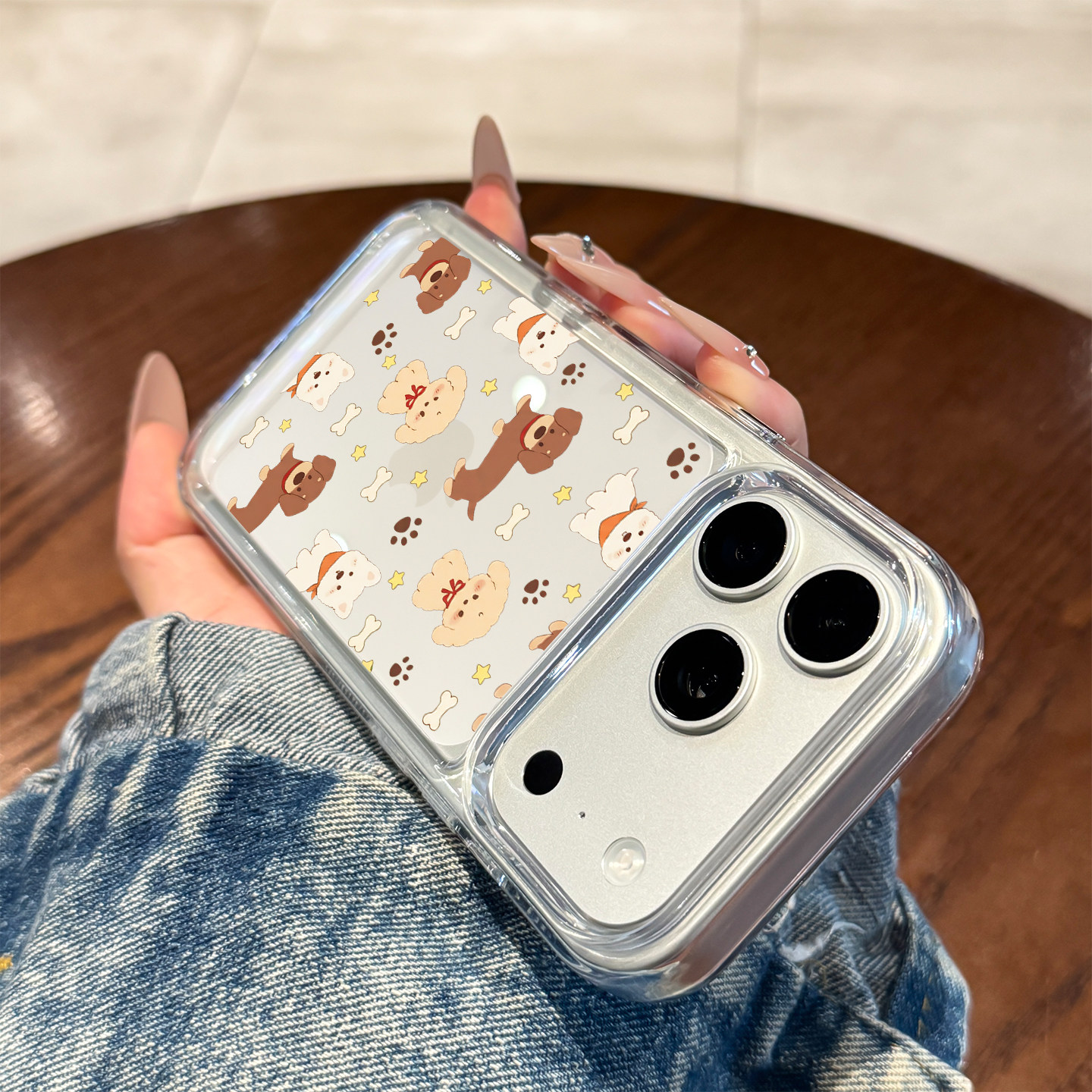 适用苹果17promax手机壳新款iPhone17保护套16pro卡通狗狗15全包镜头14防摔13的女款air透明plus高级感好看pm,淘宝优惠券,粉丝福利购,淘宝优惠卷