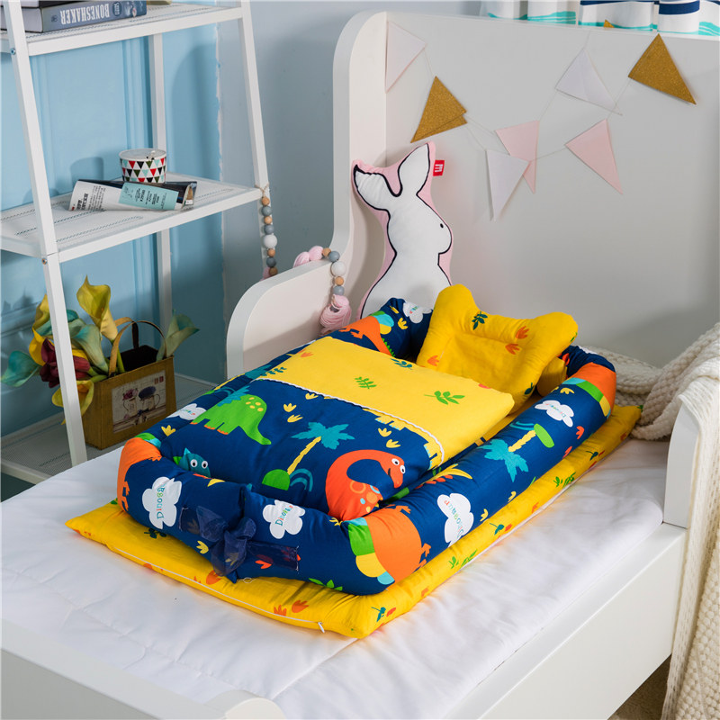 婴幼儿可折叠多功能便携式小床新生儿床中床宝宝睡觉仿生床BB床 - 图2
