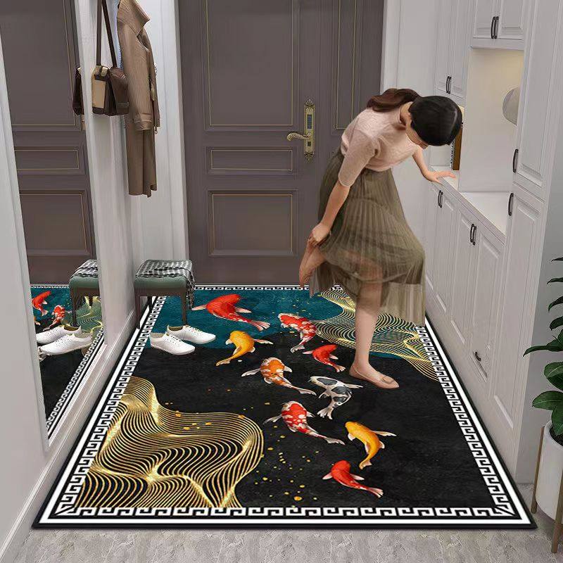 高端入户门地垫门口防滑垫玄关脚垫轻奢简约进门垫茶几地毯可定制,淘宝优惠券,粉丝福利购,淘宝优惠卷