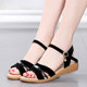 Extra-large mother size 44 pregnant women anti-slip flat sandals