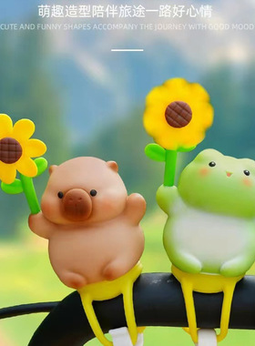 电动车装饰摆件车用品2025新款风车乐园电瓶车小配件车载旋转风车