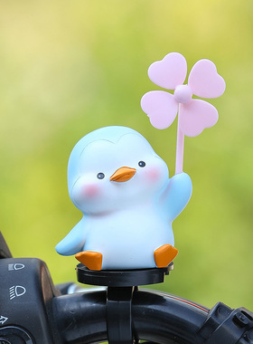 电动车摆件夏季摩托车装饰品汽车用品高级感自行车新款电瓶车装饰