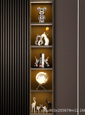 轻奢书房客厅酒柜电视柜摆件家居装饰品陶瓷简约现代书夹创意