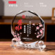 Honorable retirement crystal trophy souvenir craftsmanship engraving