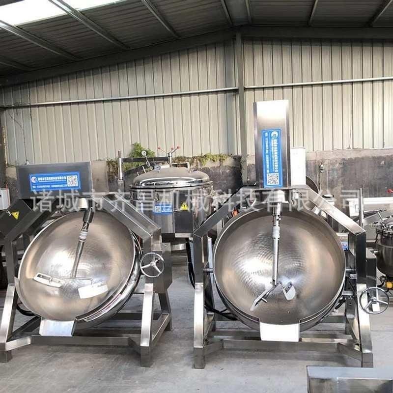 半自动行星搅拌炒锅 猪肉辣椒酱多爪炒料机 中央厨房半自动炒面机,淘宝优惠券,粉丝福利购,淘宝优惠卷