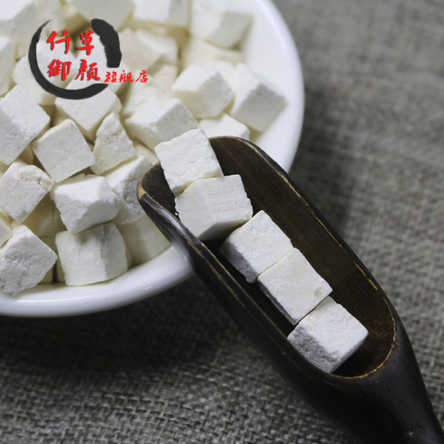 Chinese medicinal materials White Poria, Ding Yunling and Poria Blocks