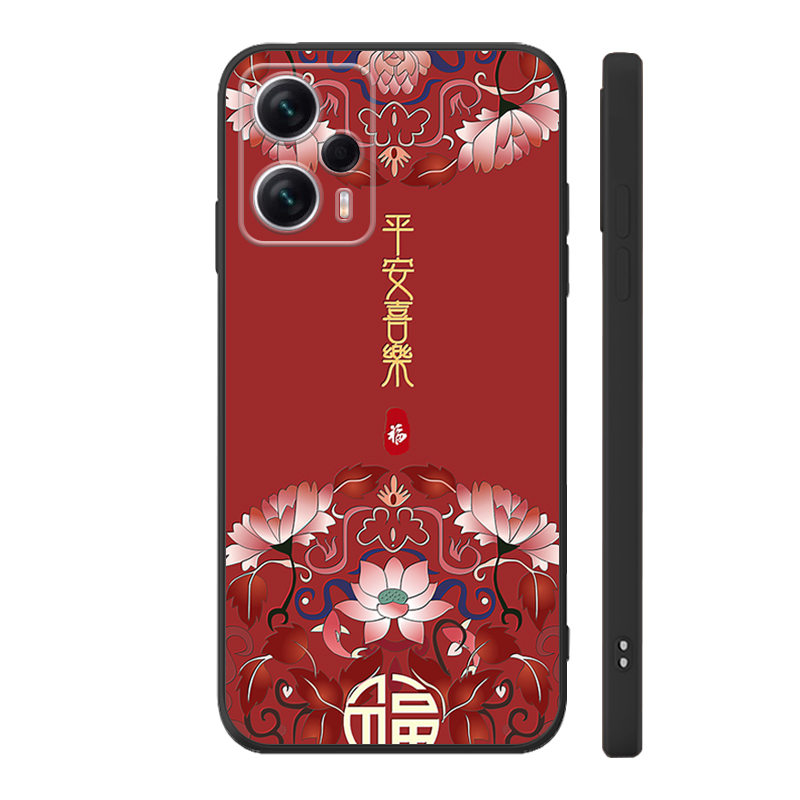 小米Redmi Note 12 Turbo手机壳中国风红米Note12Turbo防摔软胶note12t保护套国潮男女镜头全包复古情侣卡通-图3