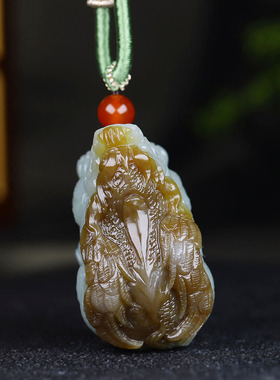 （古晨珠宝)新疆和田玉且末糖白玉貔貅手把件手玩财源滚滚87g