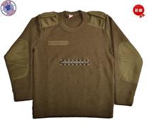 French Army Brand New Public Hair Fungus Spotted Original Polenta green knit cover wool sweater