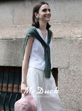 mrduck东方美学气质外搭披肩