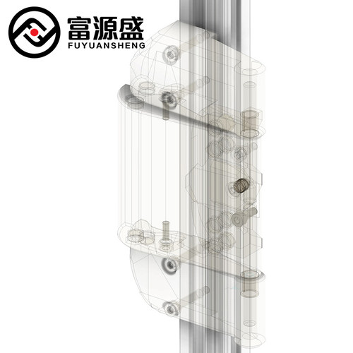 VORON 2.4/三叉戟350密封箱滴答门套件Clicky Clack Fridge Door - 图2