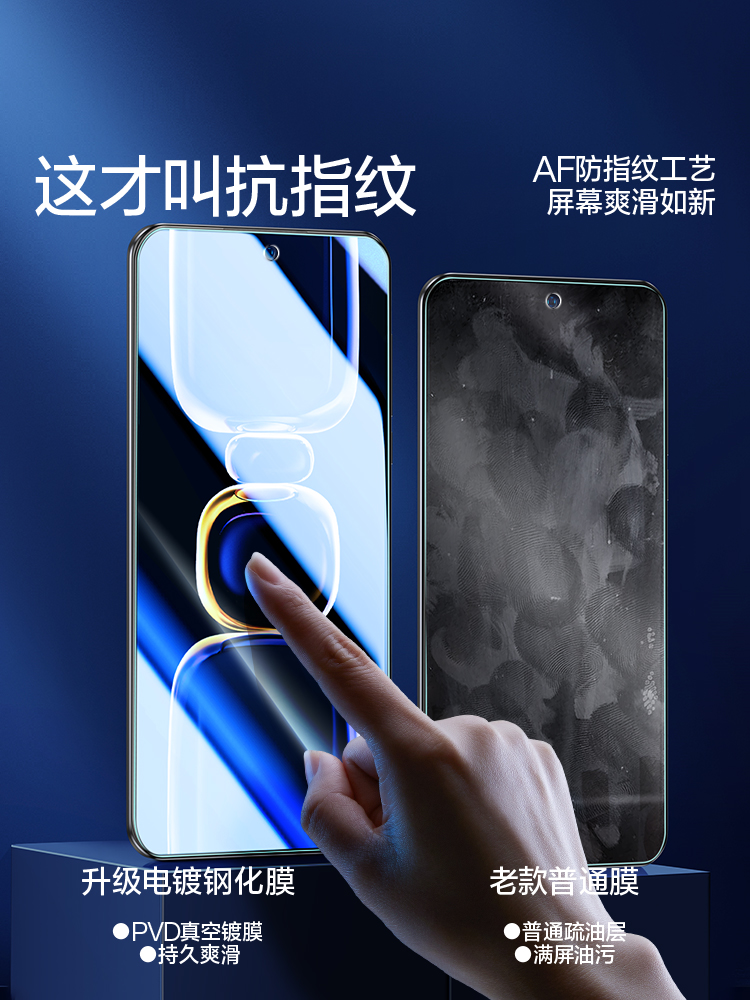 闪魔适用红米k60钢化膜k60至尊版手机膜k60pro适用redmi k60E高清适用小米k60ultra抗蓝光玻璃保护贴膜覆盖