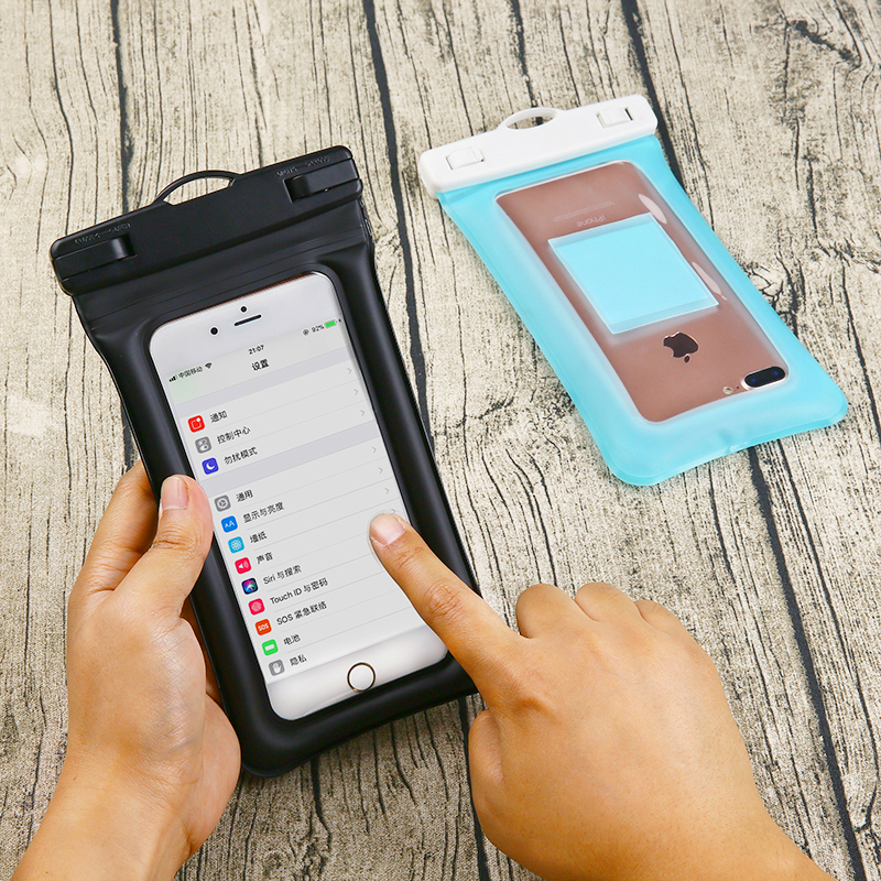 苹果X手机防水袋潜水套触屏7\/6plus通用vivo华