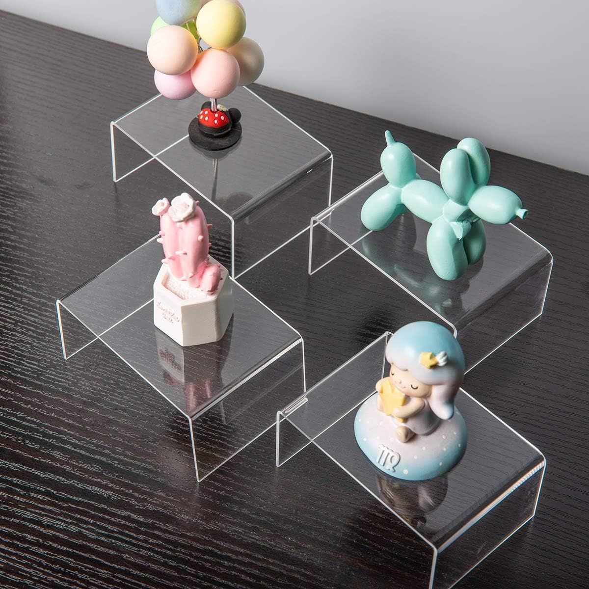 U-shaped exhibition stand plexiglass ornaments jewelry sample display stand museum acrylic display stand base antiques