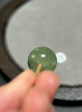 16.8mm绿发共生葡萄石单
