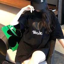 奥特莱斯大牌推荐清仓捡漏印花短袖上衣2022衣失踪休闲宽松CX1876