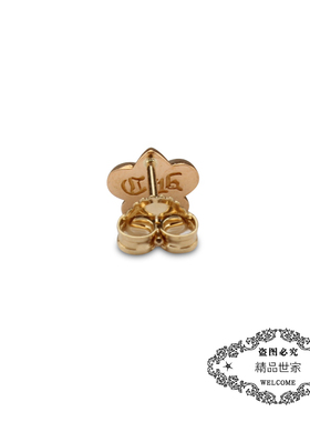 童军花镀金网红同款耳钉