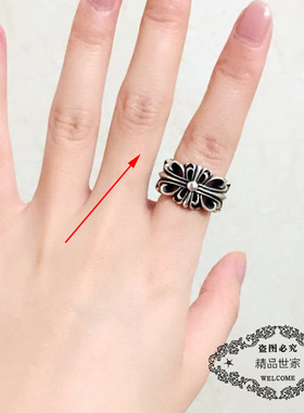 朋克风雪梨网红同款戒指