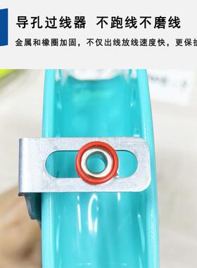 风筝线轮盘带线1000米新款风筝轮盘钓鱼船钓轮煞车防倒转防反转手