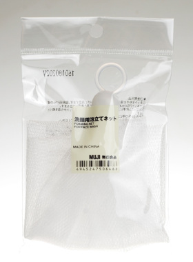 MUJI正品日本洗脸洁面用起泡网